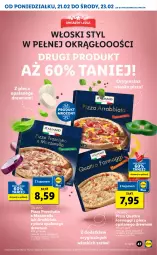 Gazetka promocyjna Lidl - GAZETKA - Gazetka - ważna od 23.02 do 23.02.2022 - strona 47 - produkty: Mozzarella, Prosciutto, Pizza