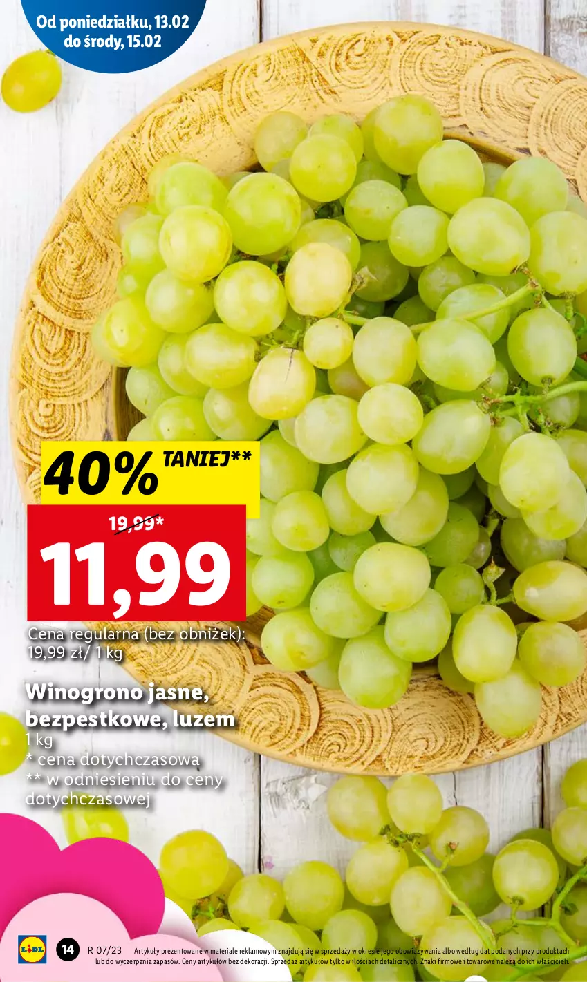 Gazetka promocyjna Lidl - GAZETKA - ważna 13.02 do 15.02.2023 - strona 14 - produkty: Wino