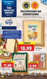 Gazetka promocyjna Lidl - GAZETKA - Gazetka - ważna od 15.02 do 15.02.2023 - strona 40 - produkty: Sok, Ser, Boczek, Karmi, Kiełbasa, Mleko