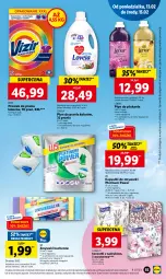 Gazetka promocyjna Lidl - GAZETKA - Gazetka - ważna od 15.02 do 15.02.2023 - strona 57 - produkty: Płyn do prania, Ser, Lovela, Proszek do prania, Serwetki, Vizir, Płyn do płukania, Zmywaki kuchenne, Zmywarki, Flora, Lenor