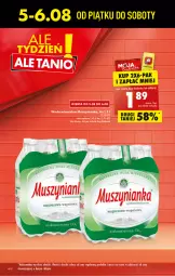 Gazetka promocyjna Biedronka - W tym tygodniu - Gazetka - ważna od 10.08 do 10.08.2022 - strona 4 - produkty: Sok, Mus, , Muszynianka, Woda mineralna, Woda