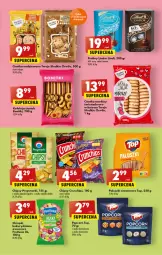 Gazetka promocyjna Biedronka - W tym tygodniu - Gazetka - ważna od 10.08 do 10.08.2022 - strona 43 - produkty: Ciastka, Top, Papryka, Praliny, Stek, Chipsy, Bonitki, Chrupki, Sezam, Popcorn, Przysnacki, Crunchips, Lindt, Kokos