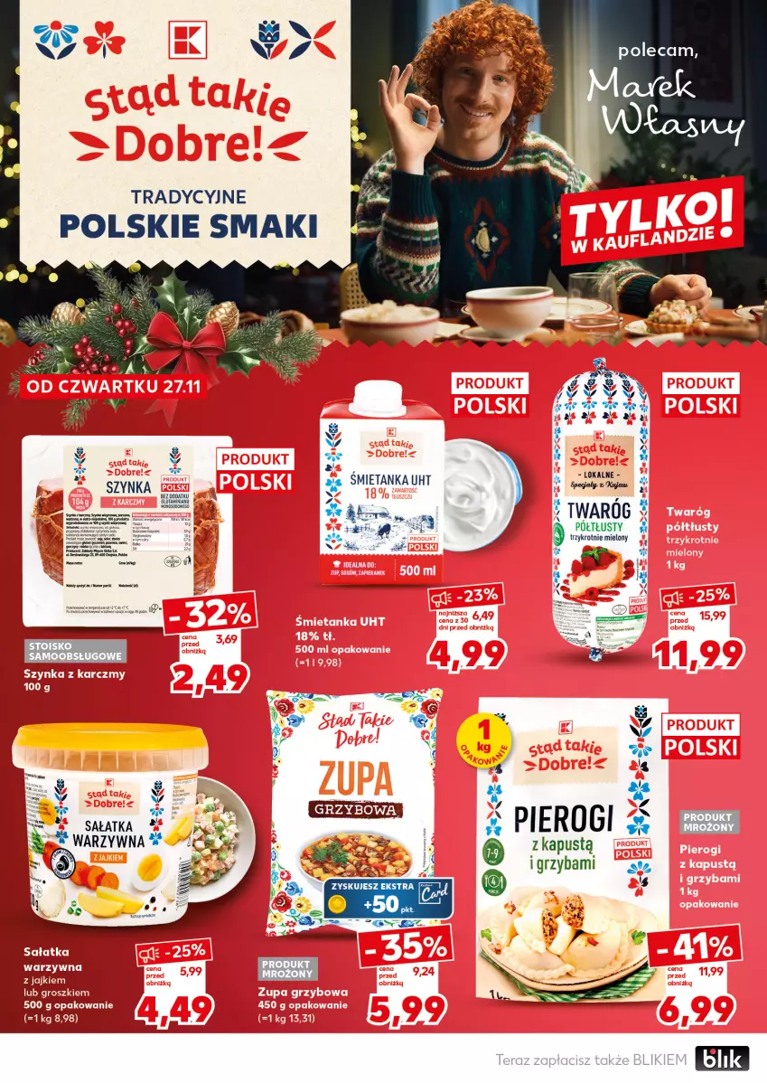 Gazetka promocyjna Kaufland - Mocny Start - ważna 01.12 do 03.12.2025 - strona 12 - produkty: Kapustą, Pierogi, Sałat, Sałatka, Twaróg