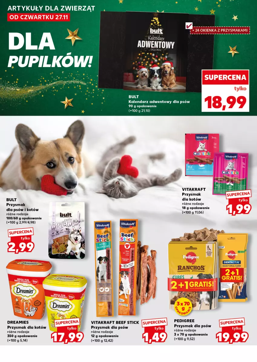 Gazetka promocyjna Kaufland - Mocny Start - ważna 01.12 do 03.12.2025 - strona 16 - produkty: Kalendarz, Kalendarz adwentowy, Pedigree, Vitakraft