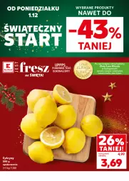Gazetka promocyjna Kaufland - Mocny Start - Gazetka - ważna od 03.12 do 03.12.2025 - strona 2 - produkty: Cytryny