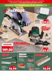 Gazetka promocyjna Kaufland - Mocny Start - Gazetka - ważna od 03.12 do 03.12.2025 - strona 20 - produkty: Parkside, Uchwyty, Podkład, Akumulator