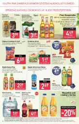 Gazetka promocyjna Stokrotka - Market - Gazetka - ważna od 19.04 do 19.04.2023 - strona 10 - produkty: Piwa, Piwo, Cheetos, Warzywa, Sok, Gra, Kasztelan, Ice tea, Chipsy, Coca-Cola, Chrupki, Desperados, Lipton, Napój izotoniczny, Crunchips, Oshee, Fanta, Owoce, Kubuś, Woda, Artur, Sprite, Napój, Cisowianka, Krakersy, Mięso, Nektar, Kozel, Hortex, Fa