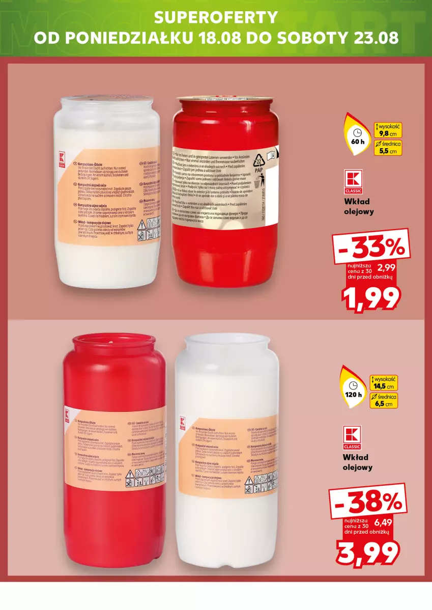 Gazetka promocyjna Kaufland - Mocny Start - ważna 18.08 do 20.08.2025 - strona 26 - produkty: Fa, Koc, NBA, Olej, Por, Sok
