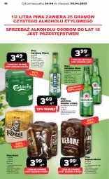 Gazetka promocyjna Netto - Artykuły spożywcze - Gazetka - ważna od 30.04 do 30.04.2023 - strona 10 - produkty: Piwa, Piwo, Gra, Heineken, Carlsberg, Limonka, Kozel