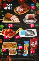 Gazetka promocyjna Stokrotka - Supermarket - Gazetka - ważna od 26.04 do 26.04.2023 - strona 6 - produkty: Kurczak, Ketchup, Warzywa, Sok, Sokołów, Kiełbasa krakowska, Szynka, Morliny, Boczek, Owoce, Pudliszki, Grill, Kiełbasa, Pomidory, Mięso