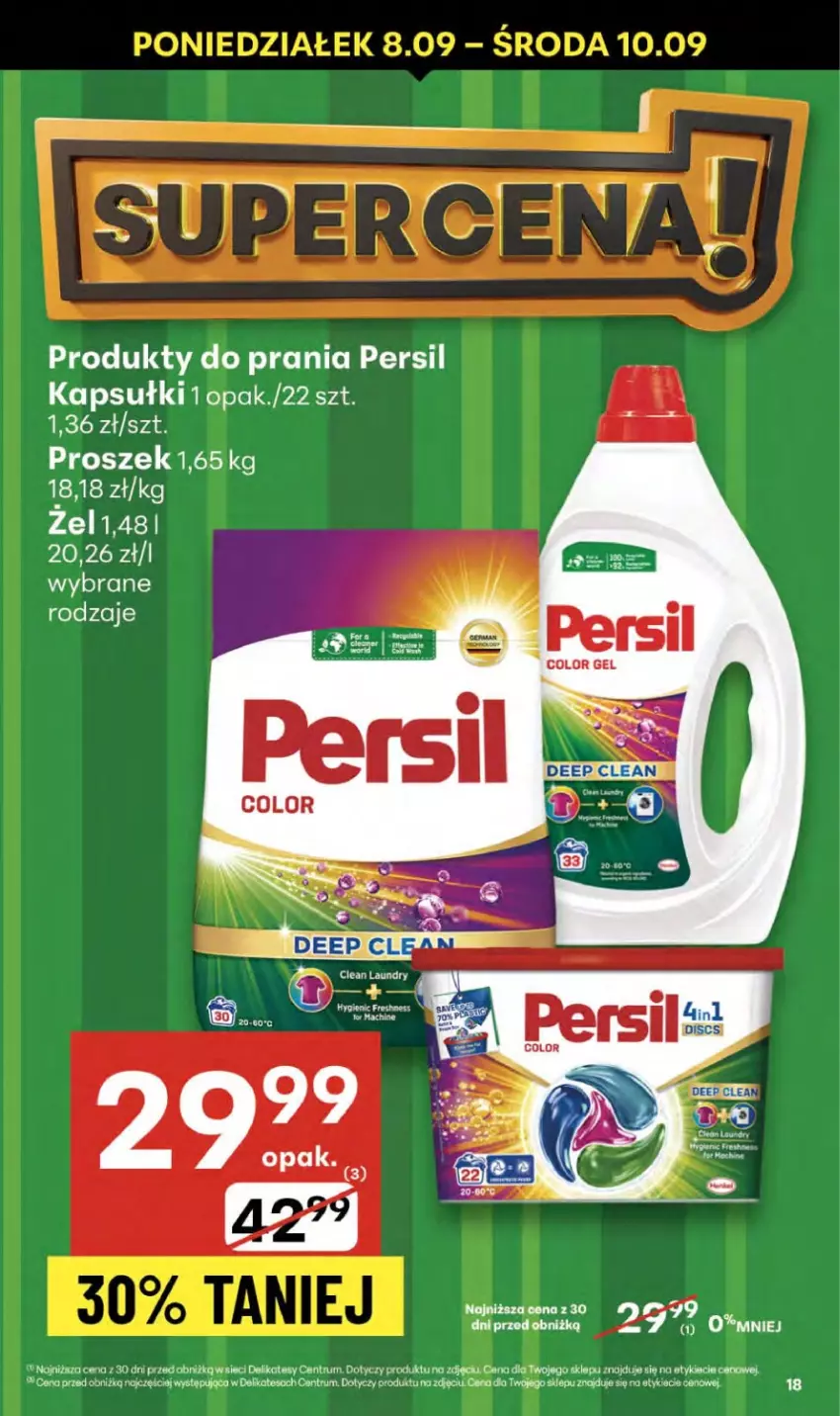 Gazetka promocyjna Delikatesy Centrum - Franczyza DC36 Czwartek - ważna 04.09 do 10.09.2025 - strona 18 - produkty: Persil, Rum