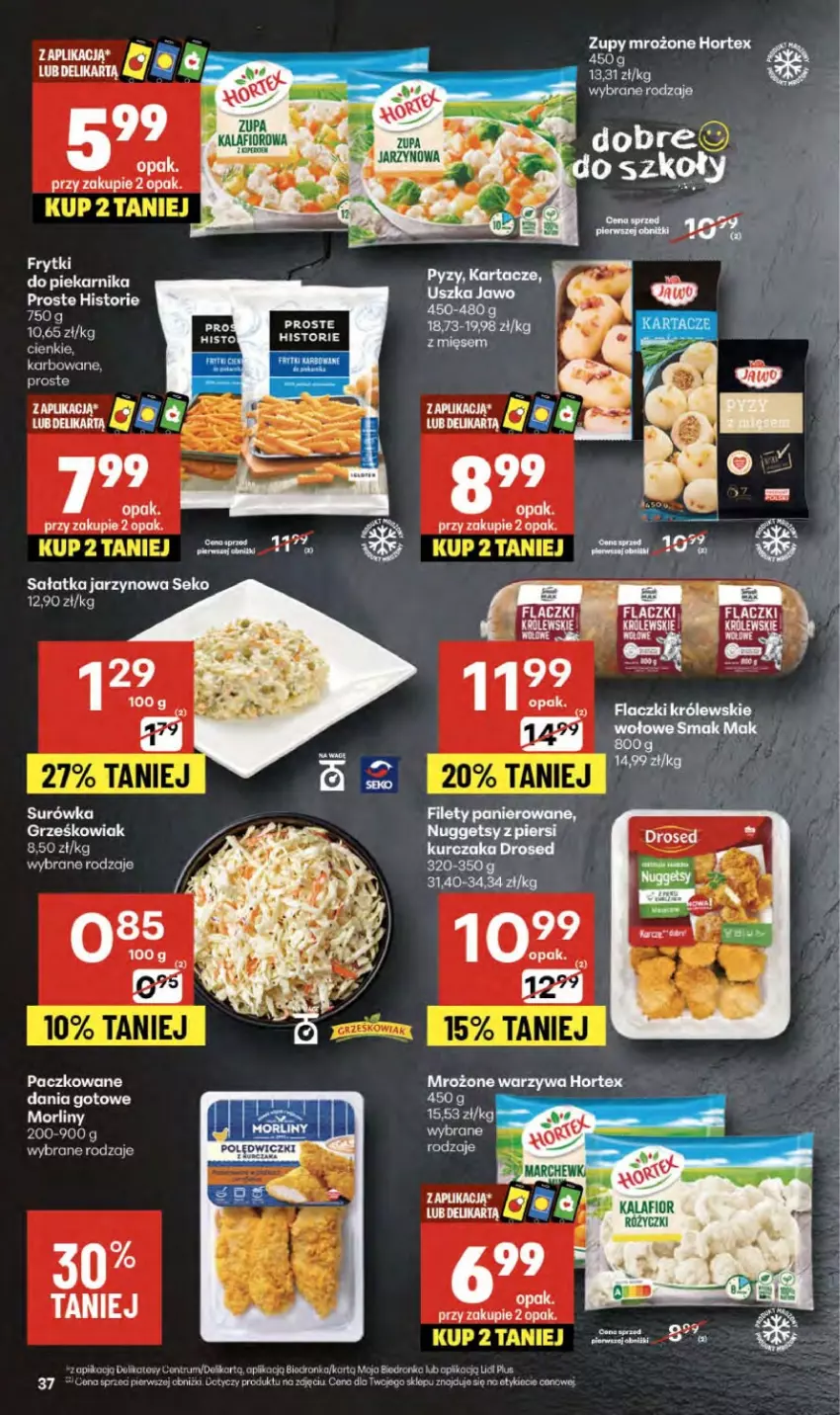 Gazetka promocyjna Delikatesy Centrum - Franczyza DC36 Czwartek - ważna 04.09 do 10.09.2025 - strona 37 - produkty: Dania gotowe, Hortex, Koc, Kurczak, Piekarnik, Rum, Sito