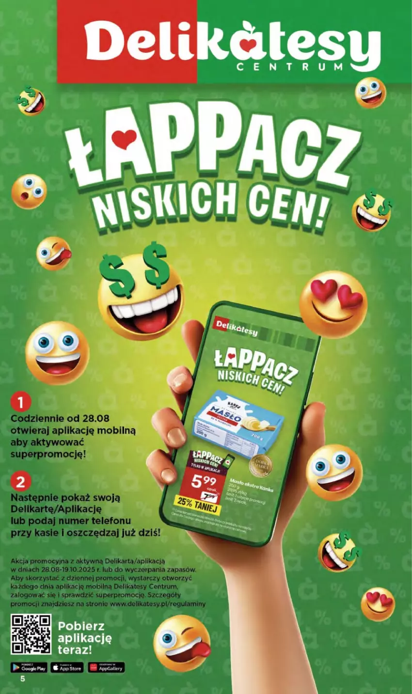 Gazetka promocyjna Delikatesy Centrum - Franczyza DC36 Czwartek - ważna 04.09 do 10.09.2025 - strona 5 - produkty: Tera