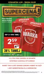 Gazetka promocyjna Delikatesy Centrum - Franczyza DC36 Czwartek - Gazetka - ważna od 10.09 do 10.09.2025 - strona 12 - produkty: Piwa, Piwo, Piec, Rum, Gra, Warka