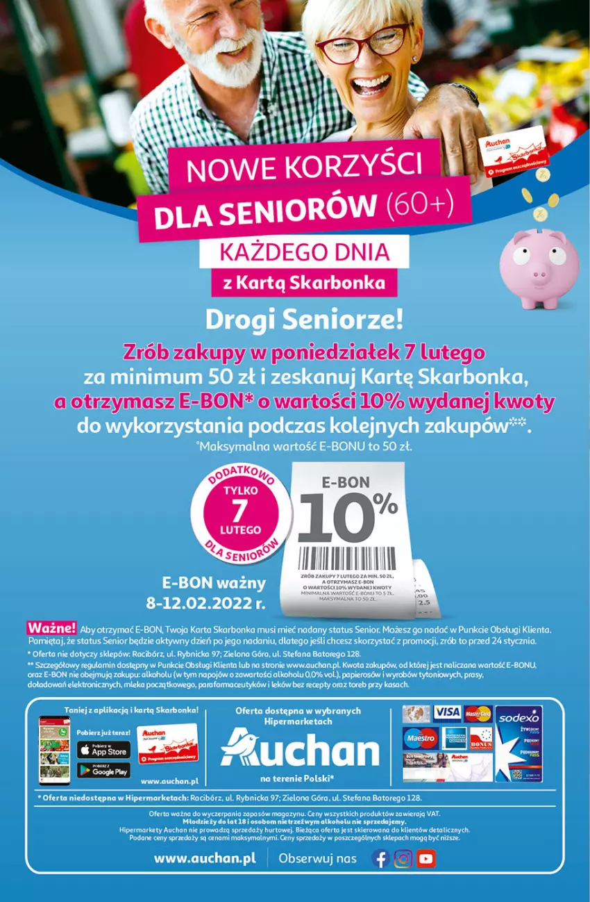 Gazetka promocyjna Auchan - przeNISKIE CENY na 1001 drobiazgów Hipermarkety - ważna 04.02 do 09.02.2022 - strona 40
