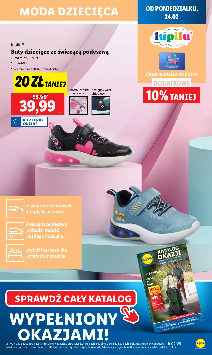 Gazetka promocyjna Lidl - GAZETKA - ważna 24.02 do 26.02.2025 - strona 15 - produkty: Buty, Dzieci, Moda