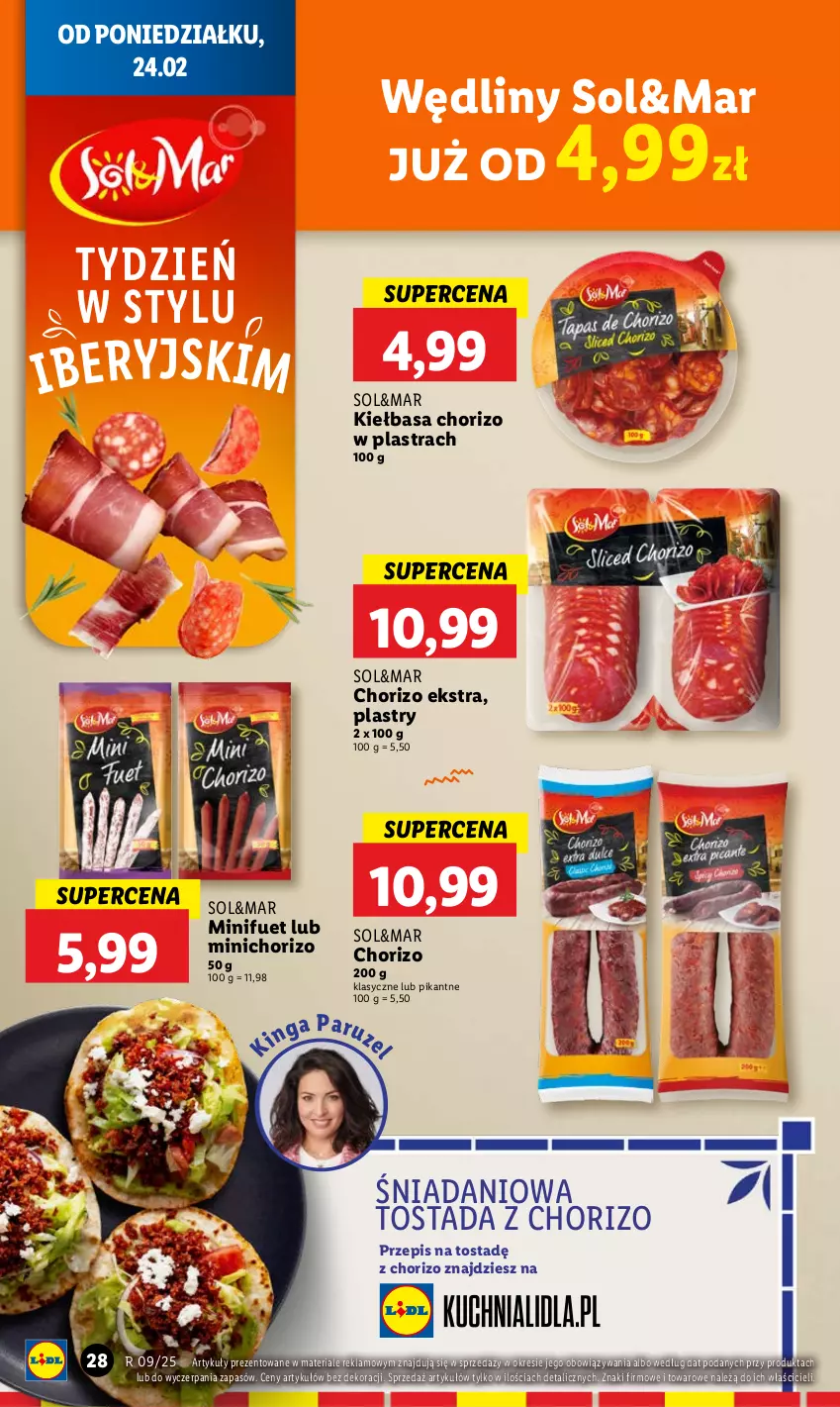 Gazetka promocyjna Lidl - GAZETKA - ważna 24.02 do 26.02.2025 - strona 30 - produkty: Danio, Kiełbasa