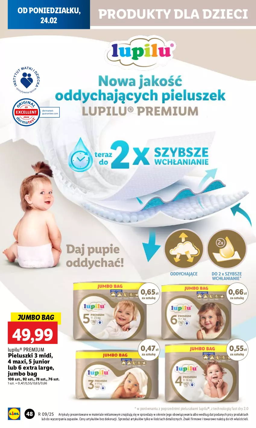 Gazetka promocyjna Lidl - GAZETKA - ważna 24.02 do 26.02.2025 - strona 52 - produkty: Dzieci, Fa, O Bag, Por