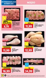 Gazetka promocyjna Lidl - GAZETKA - Gazetka - ważna od 26.02 do 26.02.2025 - strona 22 - produkty: Kurczak, Polędwica, Mięso mielone, Mięso
