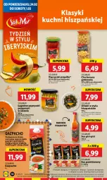 Gazetka promocyjna Lidl - GAZETKA - Gazetka - ważna od 26.02 do 26.02.2025 - strona 34 - produkty: Sos, Ser, Migdały, Oliwki, Zupa, Sos pomidorowy, Bazyl