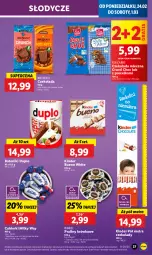 Gazetka promocyjna Lidl - GAZETKA - Gazetka - ważna od 26.02 do 26.02.2025 - strona 39 - produkty: Gra, Cukier, Rust, Kinder Bueno, Milky Way, Praliny, Wawel, Czekolada mleczna, Tonik, Czekolada, Baton, Cukierki, Kinder