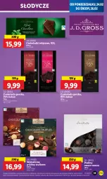 Gazetka promocyjna Lidl - GAZETKA - Gazetka - ważna od 26.02 do 26.02.2025 - strona 41 - produkty: Praliny, Czekolada, Czekolada gorzka, Owoce morza, Owoce, Kakao
