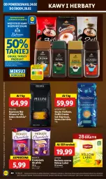 Gazetka promocyjna Lidl - GAZETKA - Gazetka - ważna od 26.02 do 26.02.2025 - strona 42 - produkty: Torebka, Kawa ziarnista, Kawa, Herbata czarna, Lipton, Czekolada, Herbata