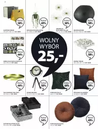 Gazetka promocyjna Jysk - Oferta tygodnia - Gazetka - ważna od 12.10 do 12.10.2021 - strona 21 - produkty: Kosz, Taca, Wazon, Ramka, Zegar, Roślina sztuczna, Poduszka, Fa