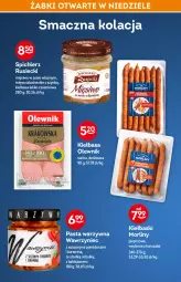 Gazetka promocyjna Żabka - Gazetka - ważna od 01.02 do 01.02.2022 - strona 42 - produkty: Kurczak, Sos, Pasta warzywna, Pieprz, Spichlerz Rusiecki, Morliny, Kiełbasa, Olewnik, Mięso