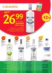 Gazetka promocyjna Delikatesy Centrum - Folder alkoholowy DC15 - Gazetka - ważna od 26.04 do 26.04.2023 - strona 1 - produkty: Rum, Bols, Absolut, Wódka, Napój