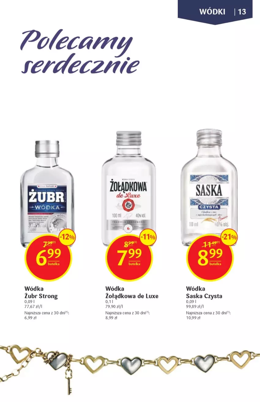 Gazetka promocyjna Delikatesy Centrum - Katalog alkoholowy DC06/07 - ważna 09.02 do 22.02.2023 - strona 13 - produkty: Saska, Wódka