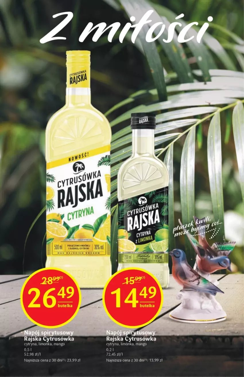 Gazetka promocyjna Delikatesy Centrum - Katalog alkoholowy DC06/07 - ważna 09.02 do 22.02.2023 - strona 14 - produkty: Cytrusówka Rajska, Limonka, Mango