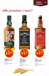 Gazetka promocyjna Delikatesy Centrum - Katalog alkoholowy DC06/07 - Gazetka - ważna od 22.02 do 22.02.2023 - strona 21 - produkty: Gin, Whiskey, Whisky, Jack Daniel's, Likier