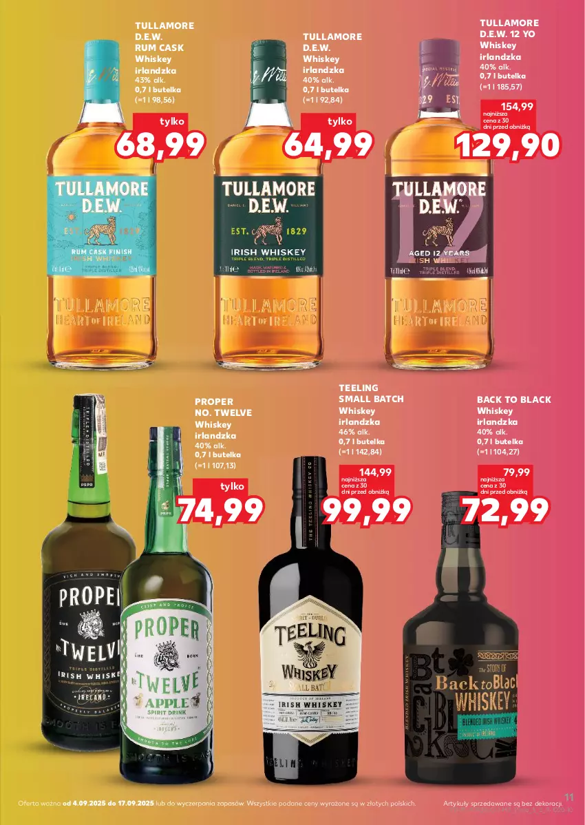 Gazetka promocyjna Kaufland - Barek Kauflandu - ważna 04.09 do 17.09.2025 - strona 11 - produkty: Lack, Rum, Whiskey