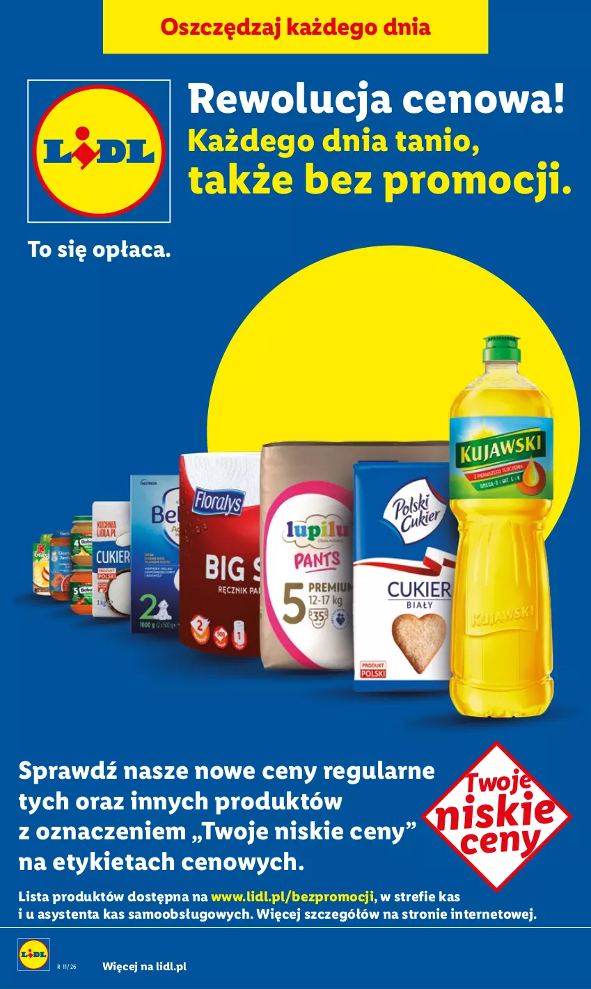Gazetka promocyjna Lidl - Rewolucja cenowa! - ważna 01.03 do 31.03.2026 - strona 1