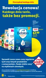 Gazetka promocyjna Lidl - Rewolucja cenowa! - Gazetka - ważna od 31.03 do 31.03.2026 - strona 10 - produkty: O nas, Mleko, BEBILON