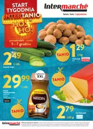 Gazetka promocyjna Intermarche - Gazetka Intermarche - Gazetka - ważna od 07.12 do 07.12.2022 - strona 40 - produkty: Nescafé, Kawa rozpuszczalna, Ser, Ogórek, Kawa, Edam