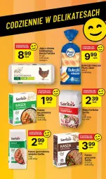 Gazetka promocyjna Delikatesy Centrum - Dyskontowe ceny w Delikatesach Centrum - Gazetka - ważna od 14.02 do 14.02.2024 - strona 37 - produkty: Kasza jęczmienna, Jaja, Bułeczki, Mąka, Bułeczki mleczne, Sarita, Kasza, Mąka tortowa