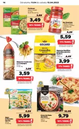 Gazetka promocyjna Netto - Artykuły spożywcze - Gazetka - ważna od 15.04 do 15.04.2023 - strona 14 - produkty: Makaron, Dawtona, Sos, Zupa, Goliard, Pizza, Knorr, Hortex, Fa