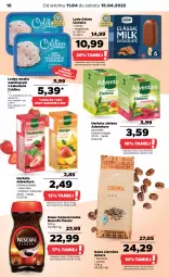 Gazetka promocyjna Netto - Artykuły spożywcze - Gazetka - ważna od 15.04 do 15.04.2023 - strona 16 - produkty: Nescafé, Kawa rozpuszczalna, Kawa ziarnista, Kawa, Lody, Herbata