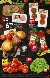Gazetka promocyjna Stokrotka - Supermarket - Gazetka - ważna od 06.06 do 06.06.2023 - strona 7 - produkty: Ketchup, Warzywa, Sos, Sałata masłowa, Sałat, Burger, Owoce, Masło, Pomidory, Mięso