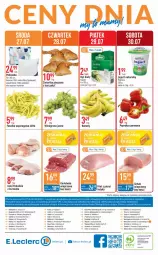 Gazetka promocyjna E Leclerc - Gazetka - ważna od 06.08 do 06.08.2022 - strona 20 - produkty: Piec, Kurczak, Banany, Jogurt naturalny, Top, Ryż, Por, Kupiec, Papier, Piątnica, Jogurt, Papryka czerwona, Papryka, Szal, Kosz, Winogrona, Sport, Stock, Wino, Poduszka, Olej, Ryż biały, Fa