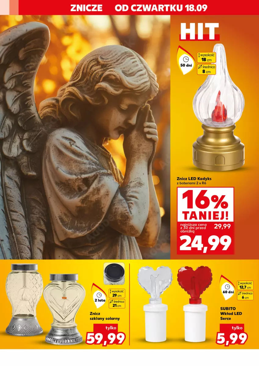 Gazetka promocyjna Kaufland - Kaufland - ważna 18.09 do 24.09.2025 - strona 14 - produkty: Znicz
