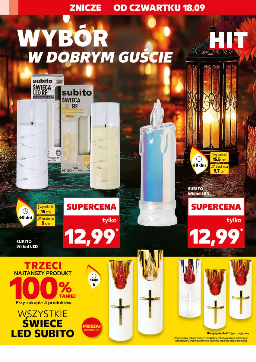 Gazetka promocyjna Kaufland - Kaufland - ważna 18.09 do 24.09.2025 - strona 16 - produkty: Znicz