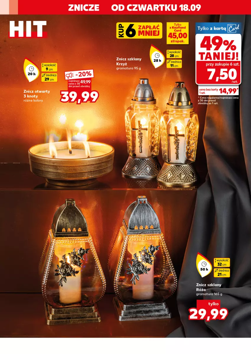 Gazetka promocyjna Kaufland - Kaufland - ważna 18.09 do 24.09.2025 - strona 2 - produkty: Gra, Rama, Róża, Sok, Znicz
