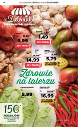 Gazetka promocyjna Netto - Artykuły spożywcze - Gazetka - ważna od 25.01 do 25.01.2023 - strona 4 - produkty: Gra, Papryka, Granat, Czosnek, Zdrowie, Talerz, Mango, Imbir