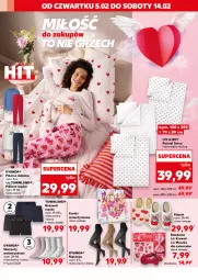 Gazetka promocyjna Kaufland - Mocny Start - Gazetka - ważna od 10.02 do 10.02.2026 - strona 14 - produkty: Top, Ser, Mus, Kapcie, Pościel, Karp, Rajstopy, Bokserki, Piżama