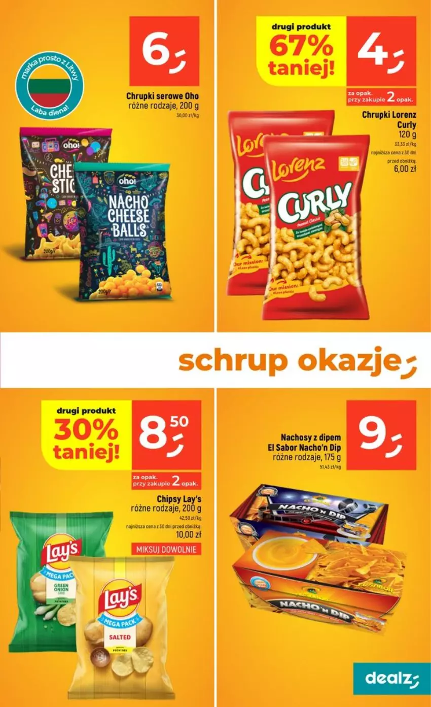 Gazetka promocyjna Dealz - NOWA GAZETKA - ważna 06.08 do 12.08.2026 - strona 19 - produkty: Chrupki, Lorenz, Ser