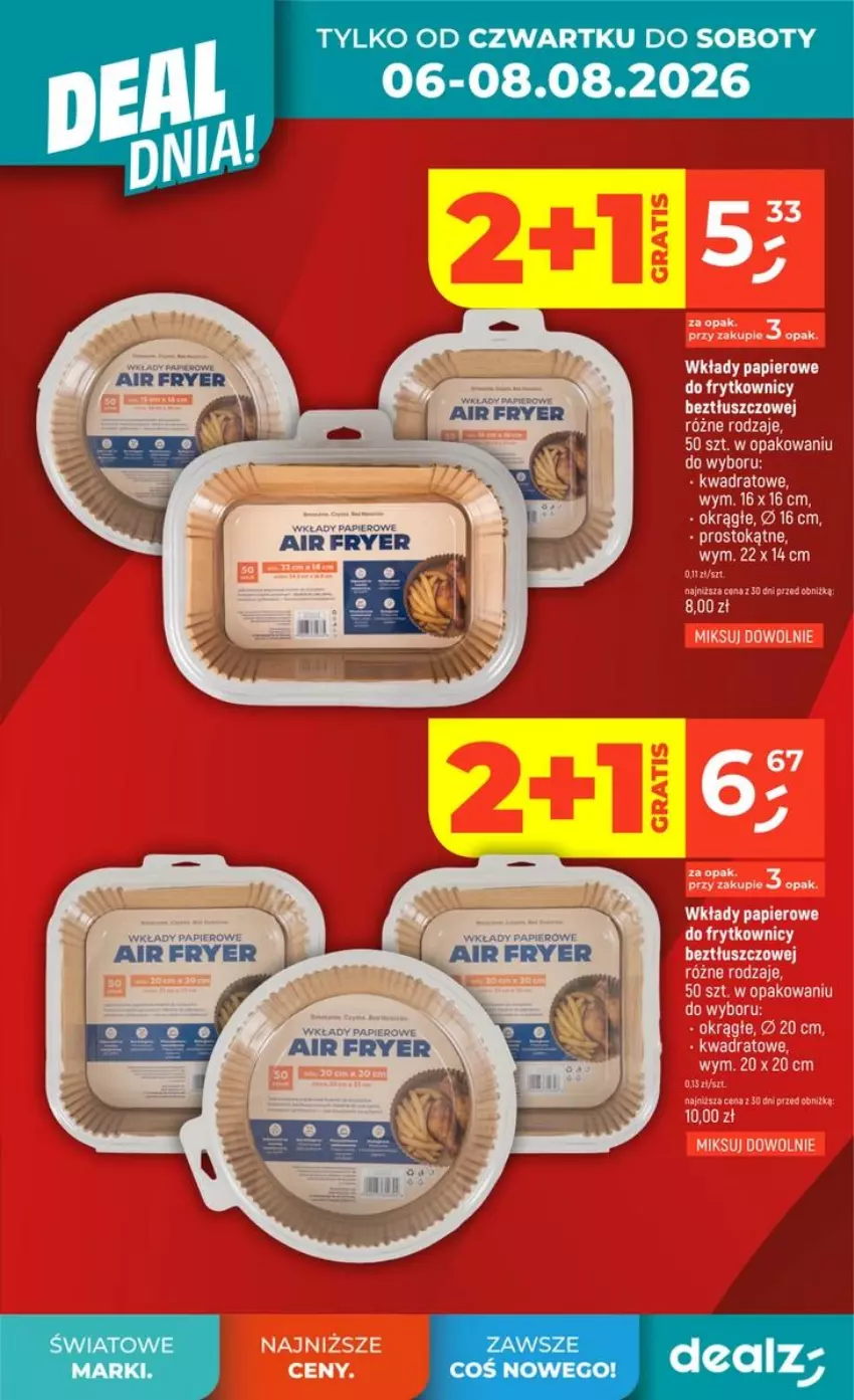 Gazetka promocyjna Dealz - NOWA GAZETKA - ważna 06.08 do 12.08.2026 - strona 3 - produkty: Papier