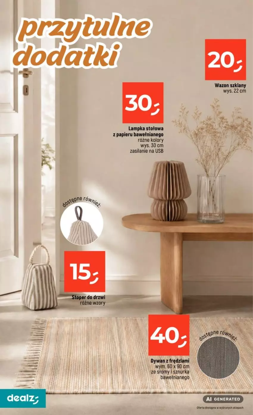 Gazetka promocyjna Dealz - NOWA GAZETKA - ważna 06.08 do 12.08.2026 - strona 32 - produkty: Dywan, Papier, Silan